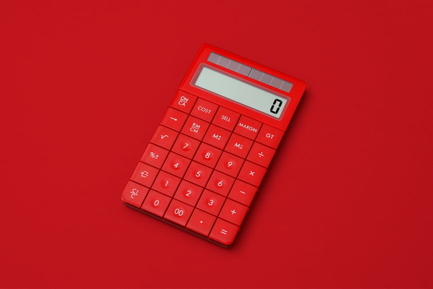 Red Calculator